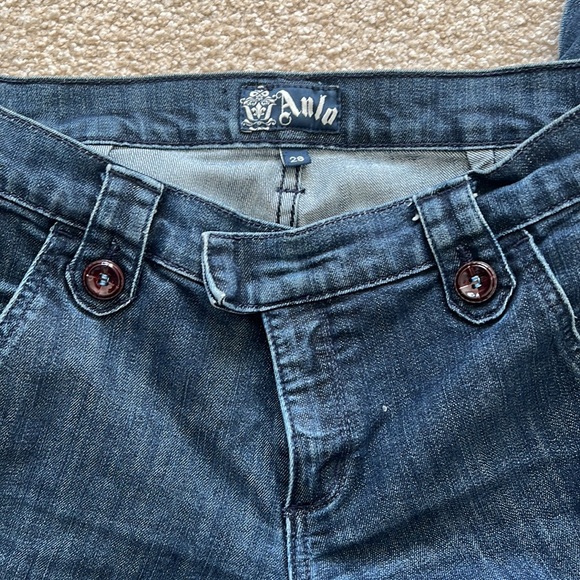 Anglo Italian Dark wash jeans size 28 - Picture 4 of 6